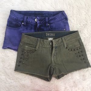 2 Pair of Decree Shorts